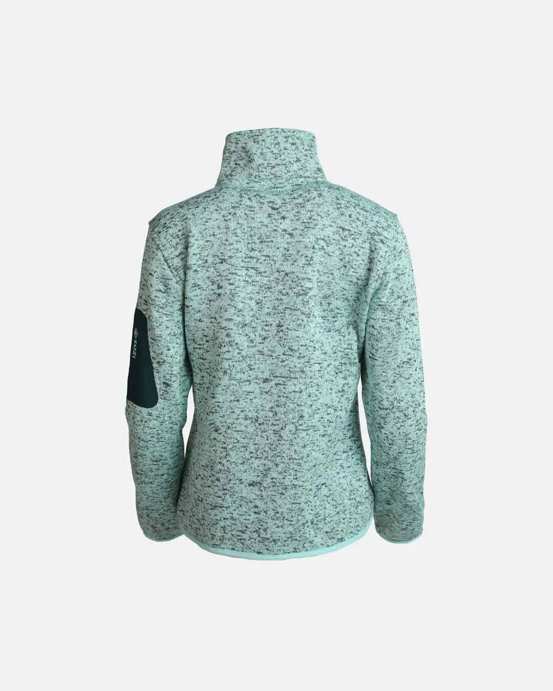 Veste polaire thermique SAMAUN W V3 femme avec col montant et poches zippées 2/4