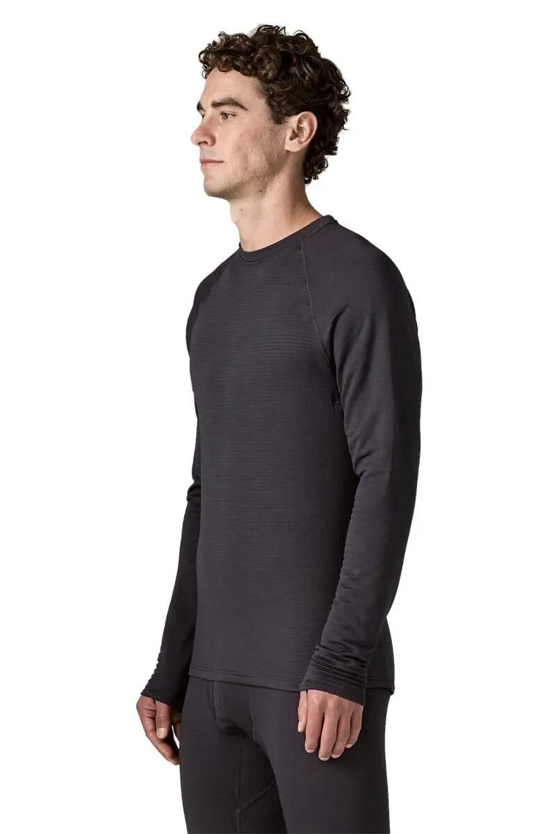 KOSZULKA CAP THERMAL WEIGHT CREW-BLACK 3/4