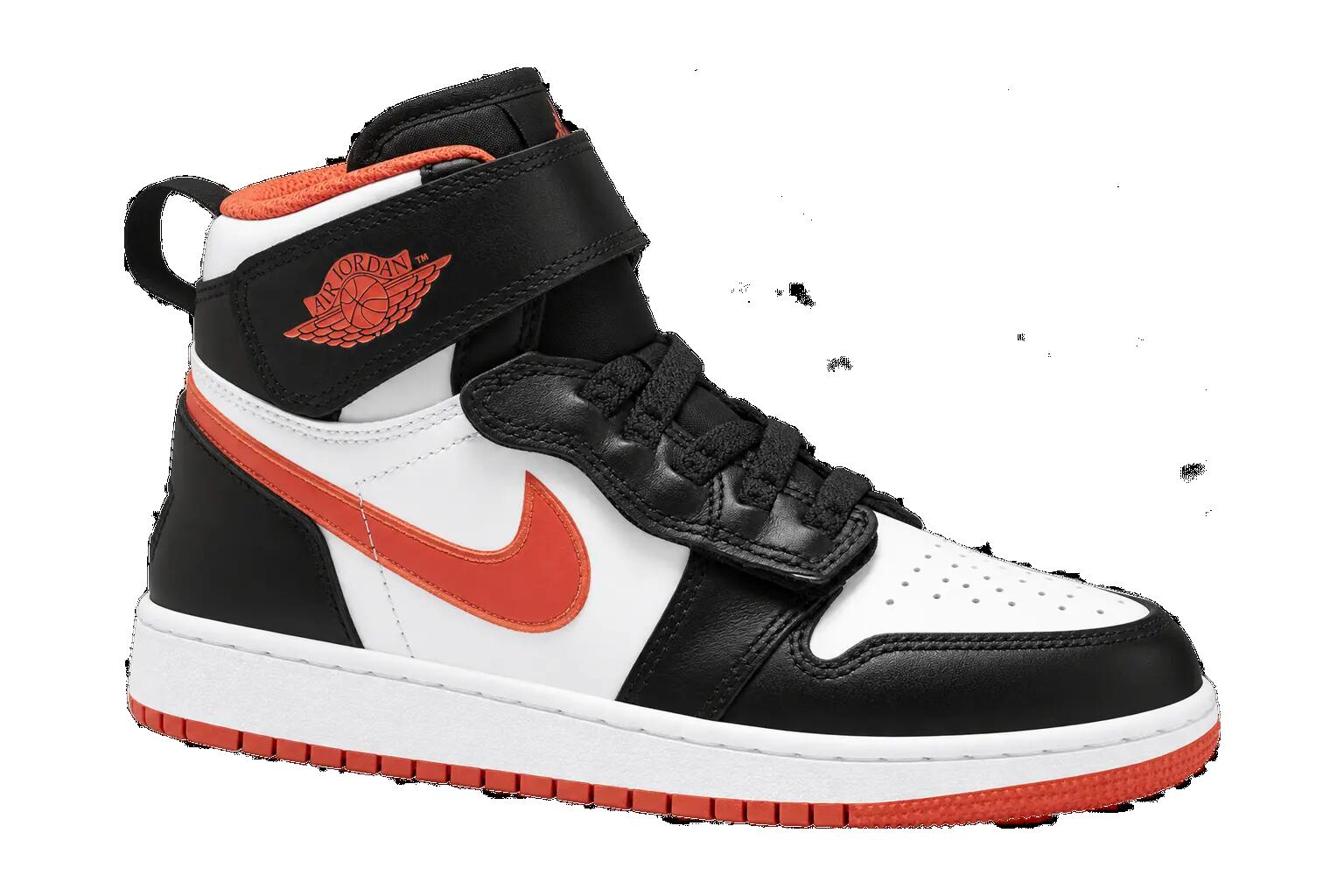 Infantil - zapatillas - de caña alta - Air Jordan 1 FlyEase - naranja 1/1