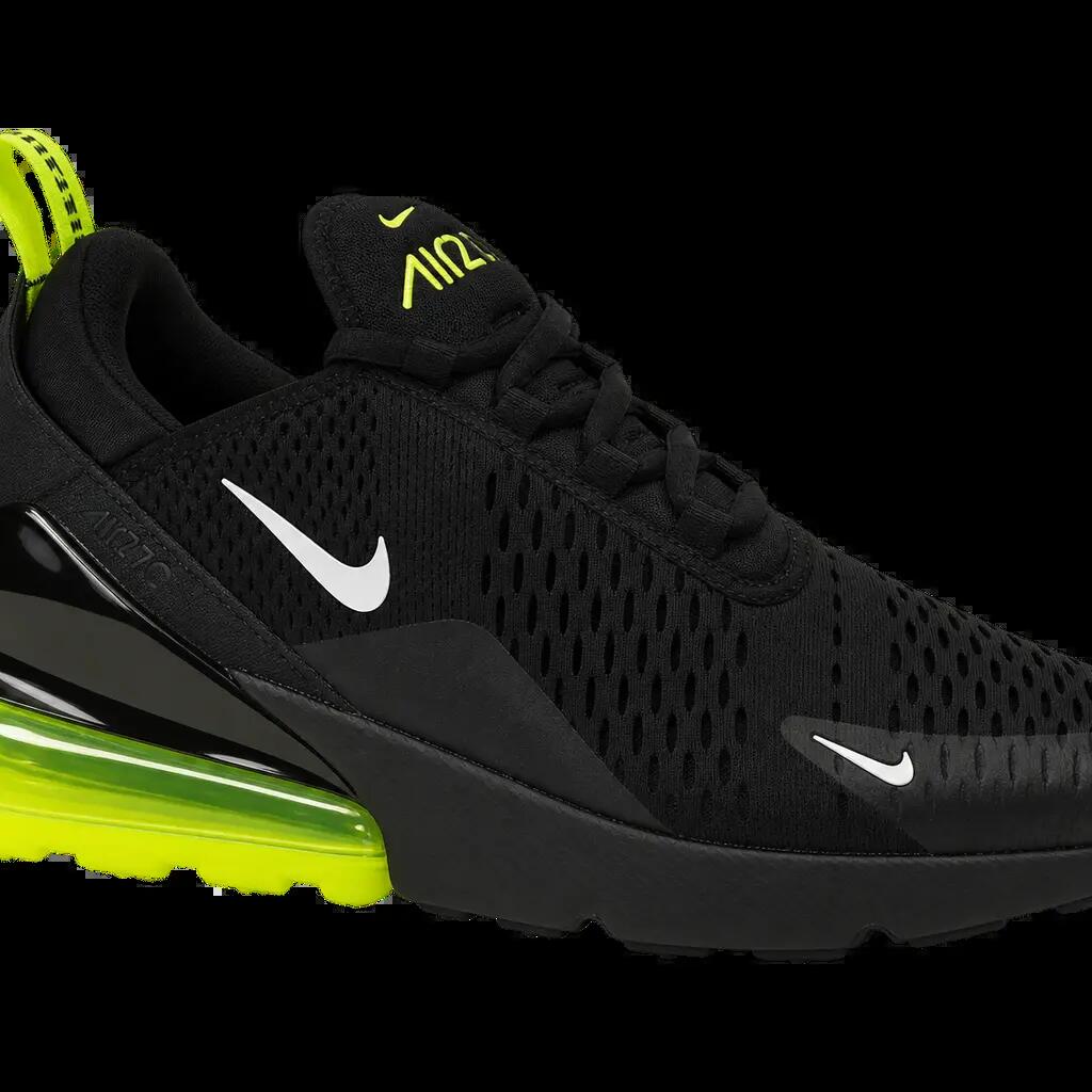 Herren - sportliche Sneaker - Nike Air Max 270 Essential - schwarz-neon