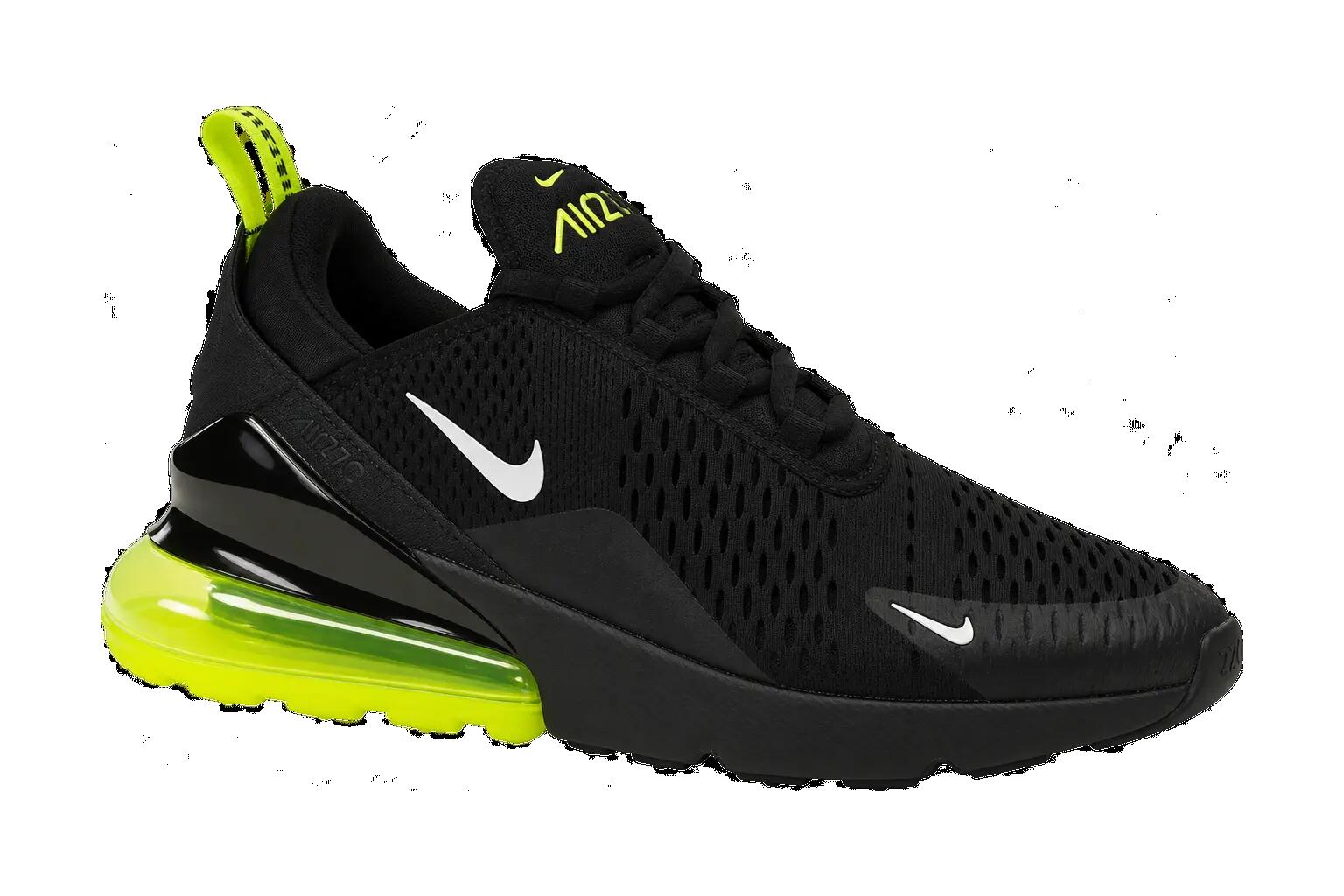 Sneaker sportive uomo - Nike Air Max 270 Essential - nero-neon 1/1