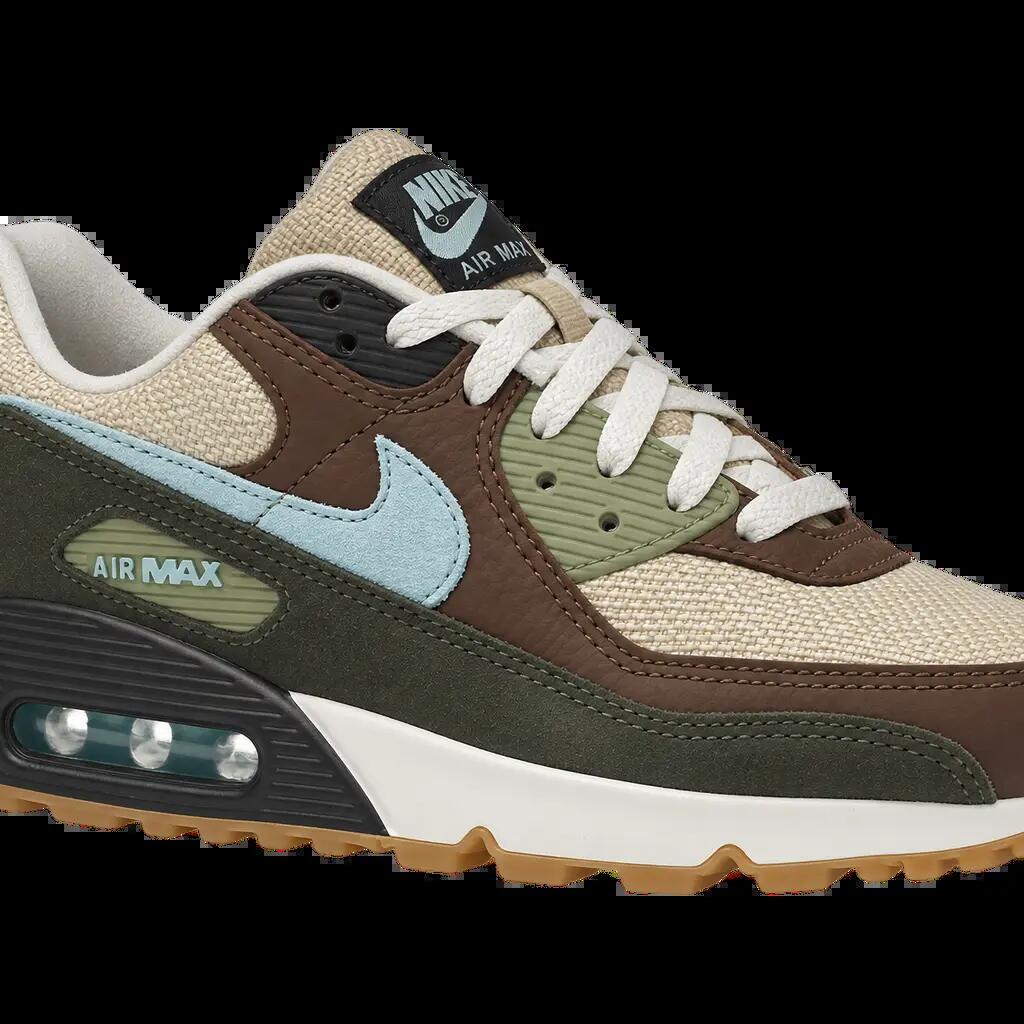 Herren - Sneaker - texturiert - Nike Air Max 90 Hemp - braun