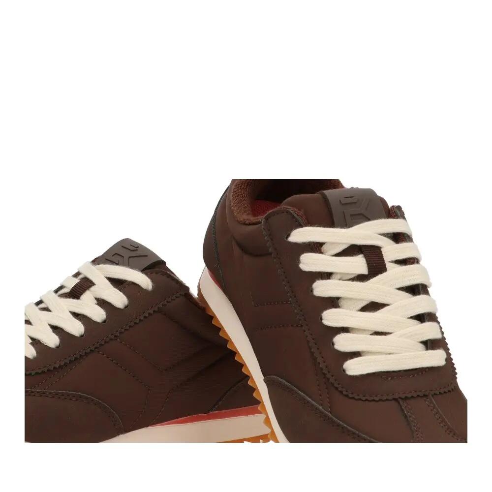 Deportivas Casual Mujer Suela Plana - Modelo 50016 Marron 6/6