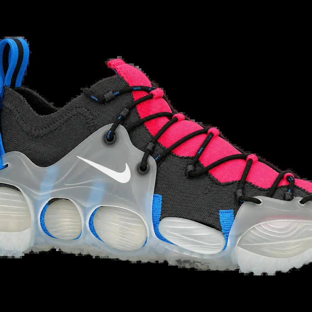 Herren - Sneaker - glänzend - Nike ISPA Link Axis - grau, pink, blau