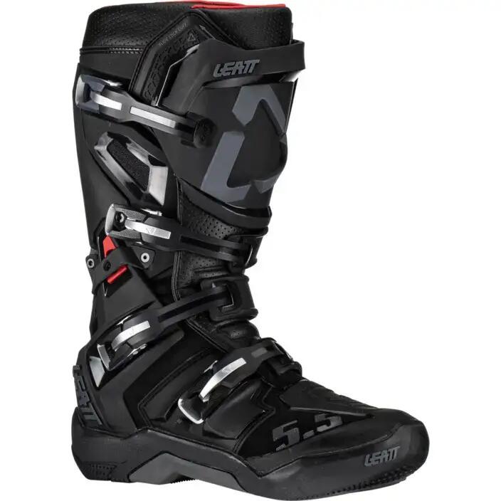 Leatt FlexLock 5.5 Black motocross boots 2/6