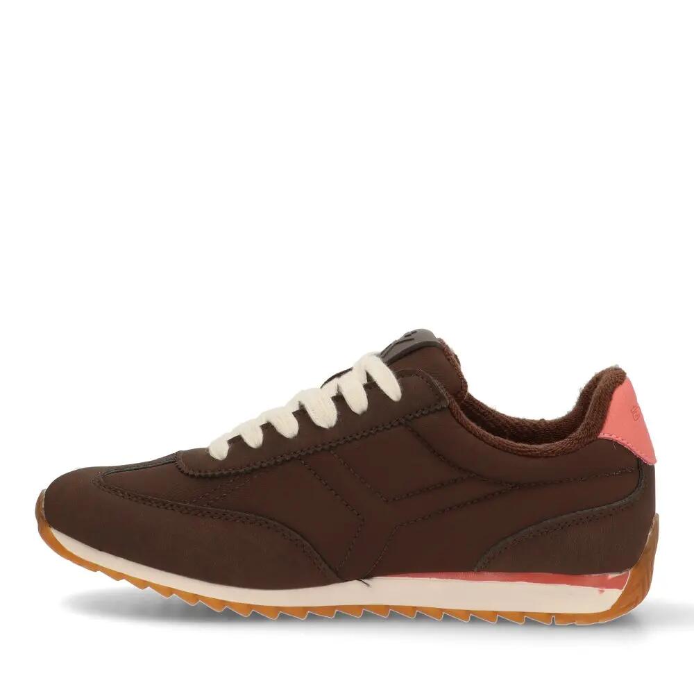 Deportivas Casual Mujer Suela Plana - Modelo 50016 Marron 3/6