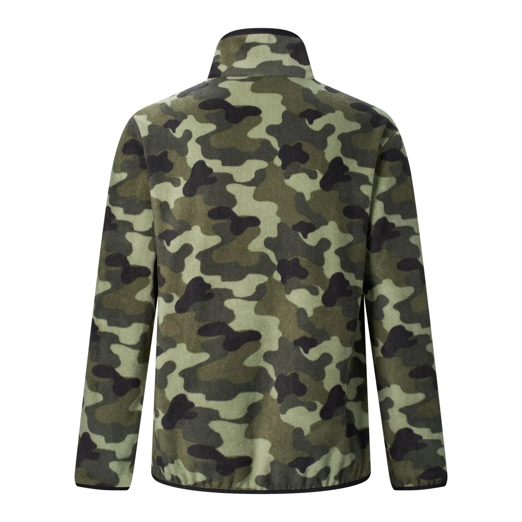 Haut Polaire À Col Montant Zippé Motif/style Panneau Contrasté FRANKIE Homme 2/7