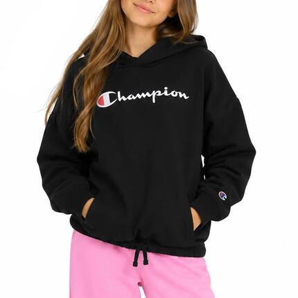 Champion Hoodie für Mädchen, Schwarz
