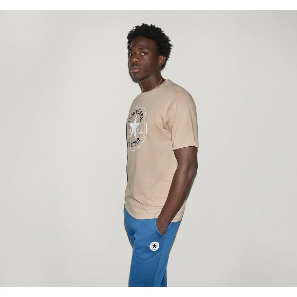 T-shirt Converse Chuck Logo Tee, Beige, Unisexe 5/5