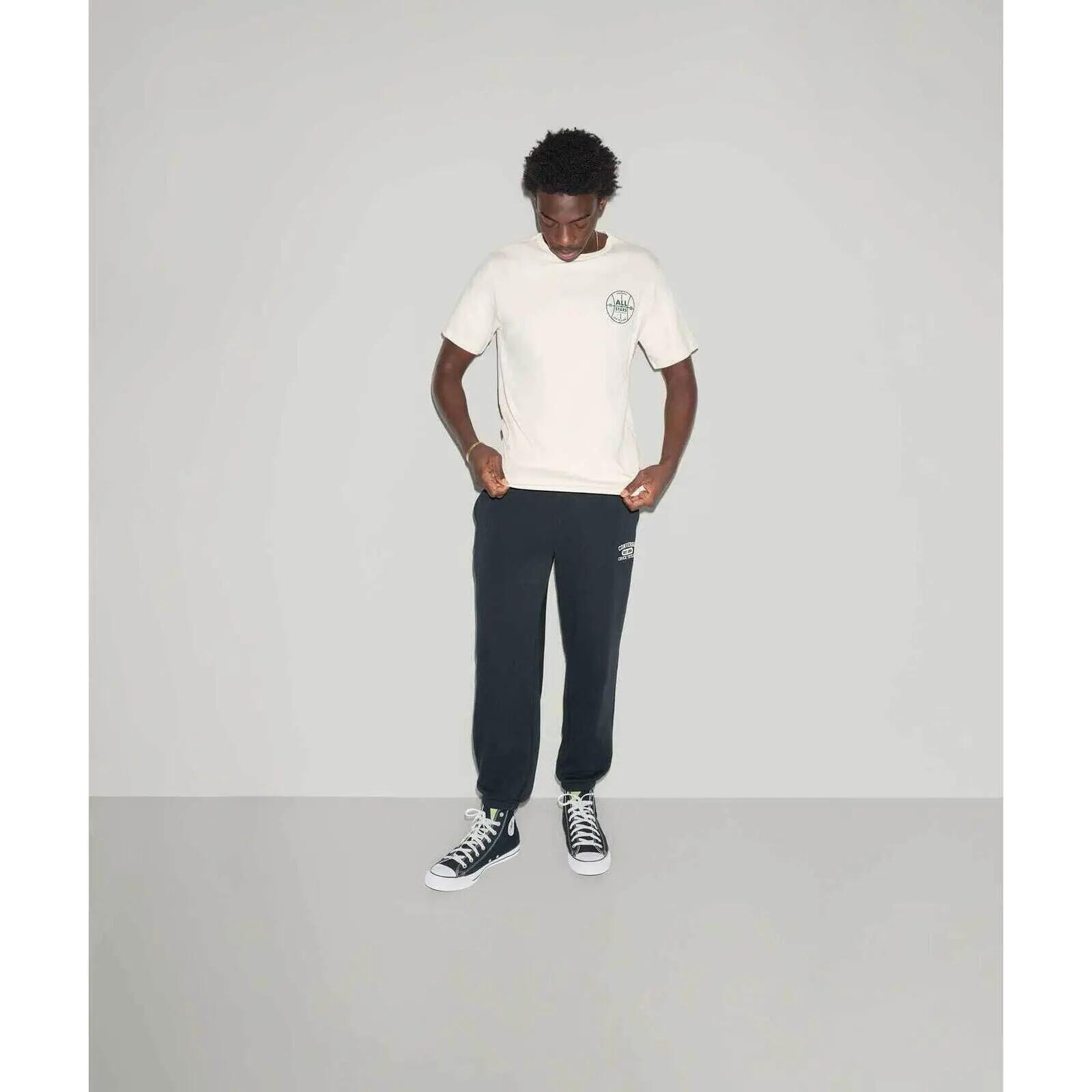 Camiseta Converse All Star Bball Tee, Beige, Unisexo 5/5