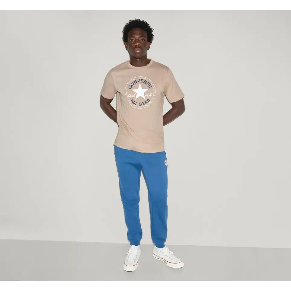 T-shirt Converse Chuck Logo Tee, Beige, Unisexe 4/5