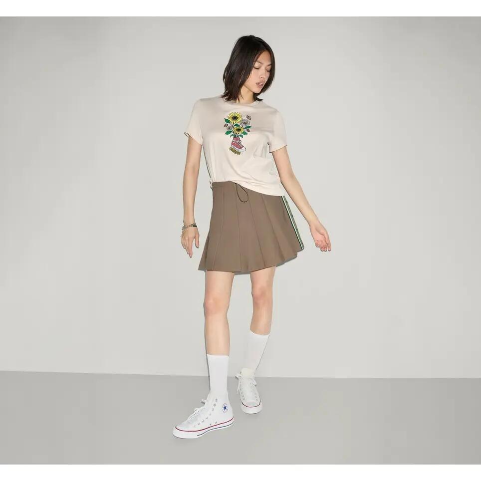 Koszulka damskie Converse Garden Step Tee 4/5
