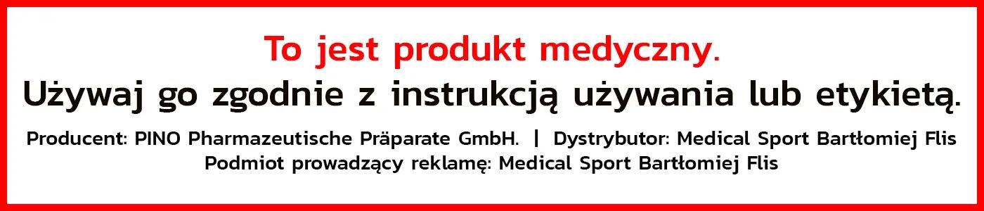 Tejpy taśma kinesiologiczna PINO 5cm x 5m wodoodporna mocna 3/3