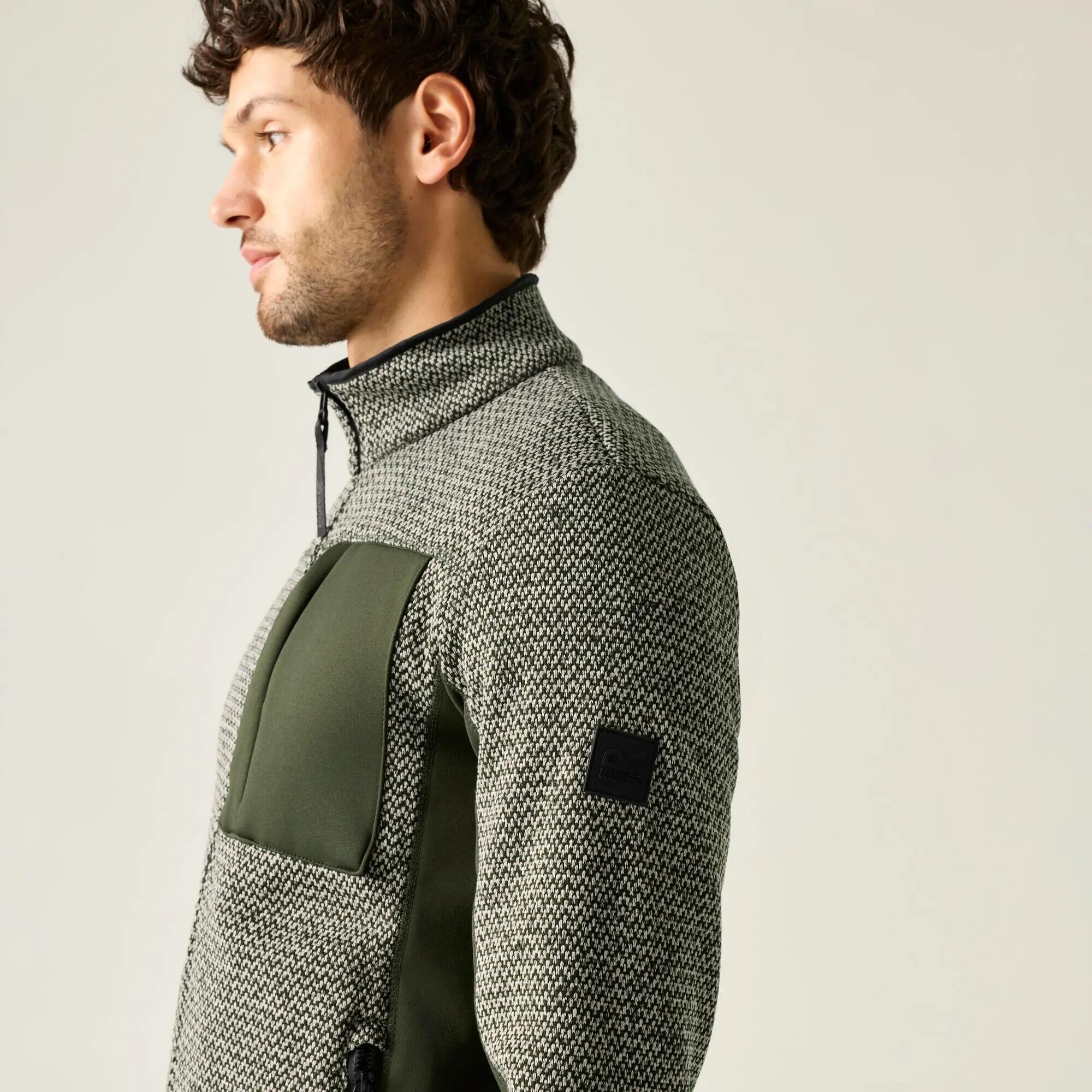 Forro Polar Salgado para Hombre Caqui Oscuro 7/7