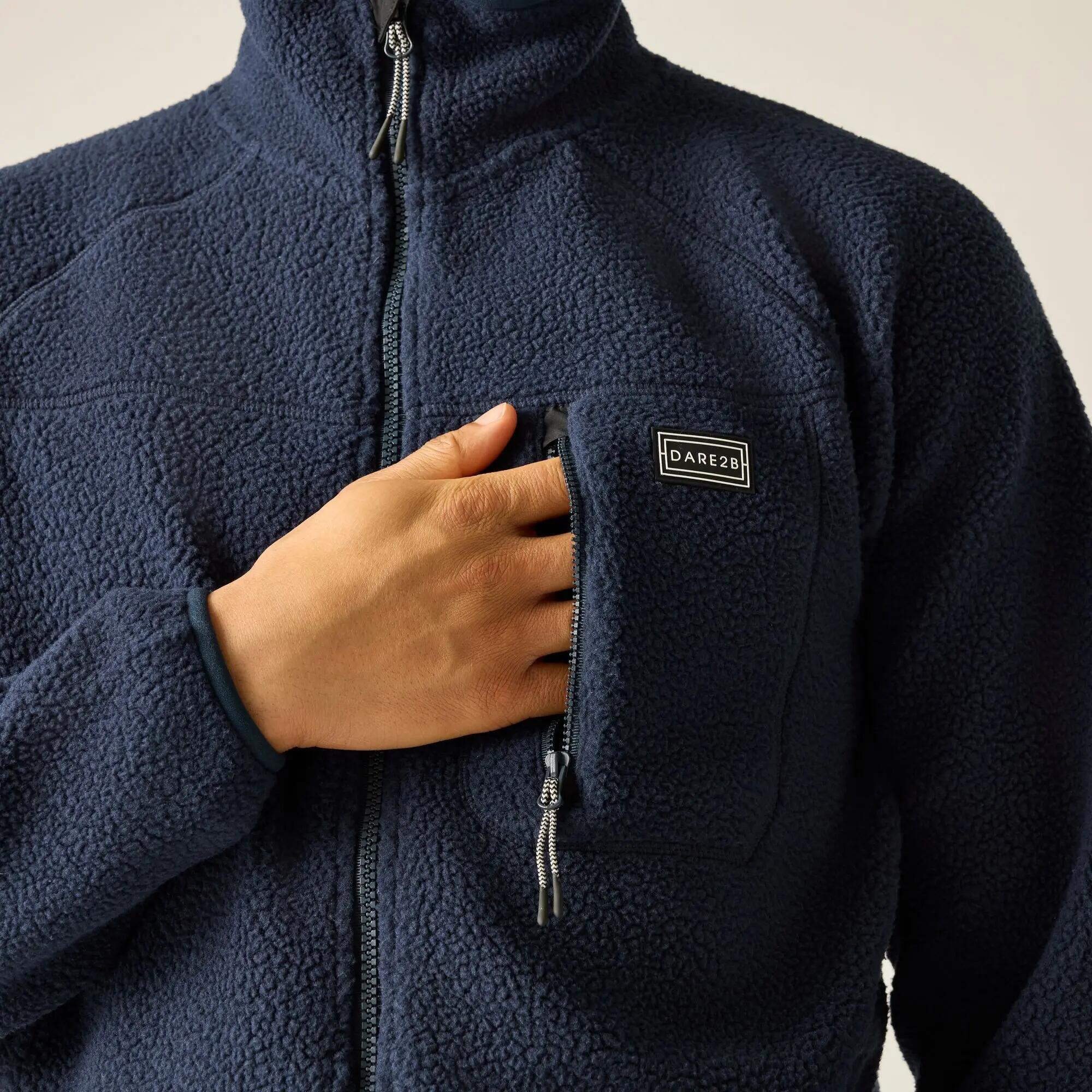 Mens Camber polyester Fleece (Navy) 6/7