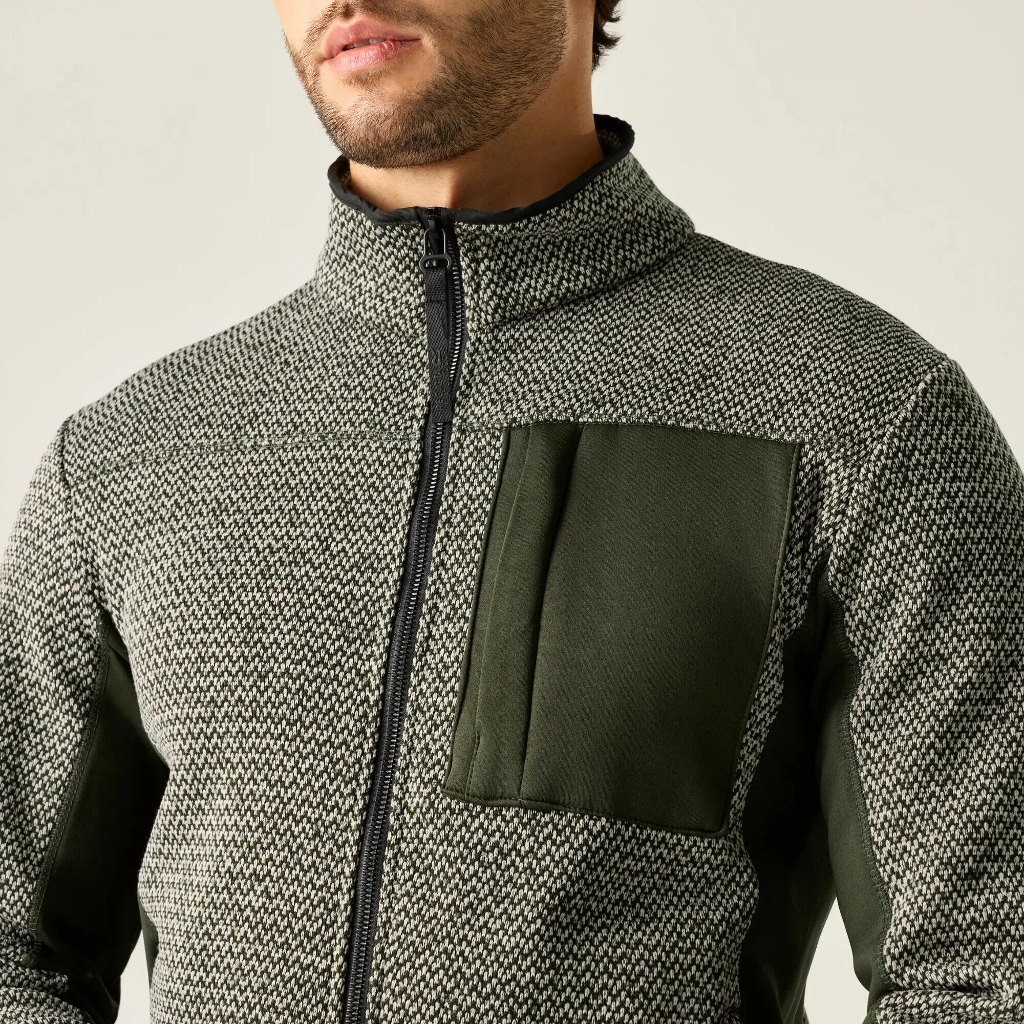 Forro Polar Salgado para Hombre Caqui Oscuro 4/7