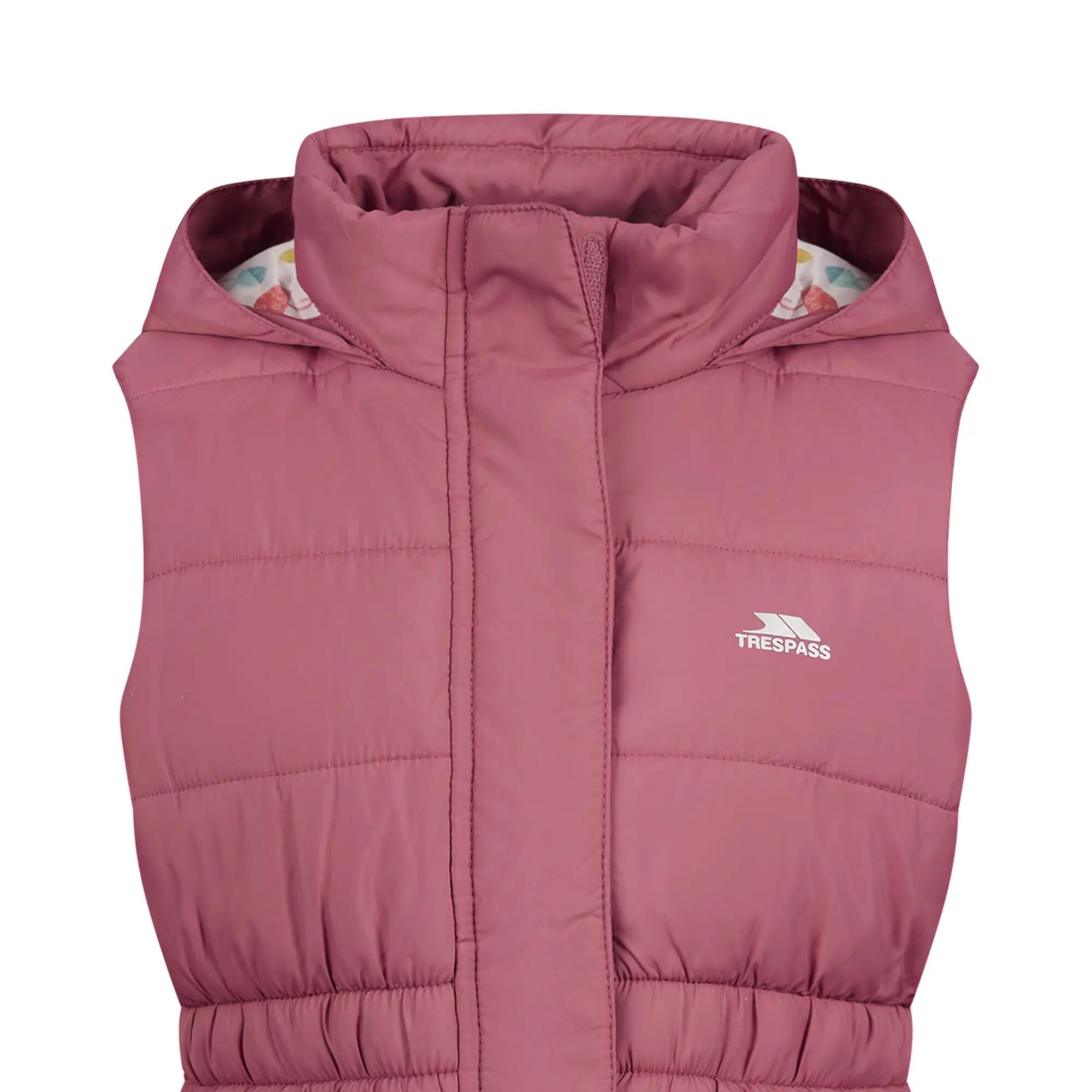Gilet Ragazze Trespass Casster Fard Rosa 3/4
