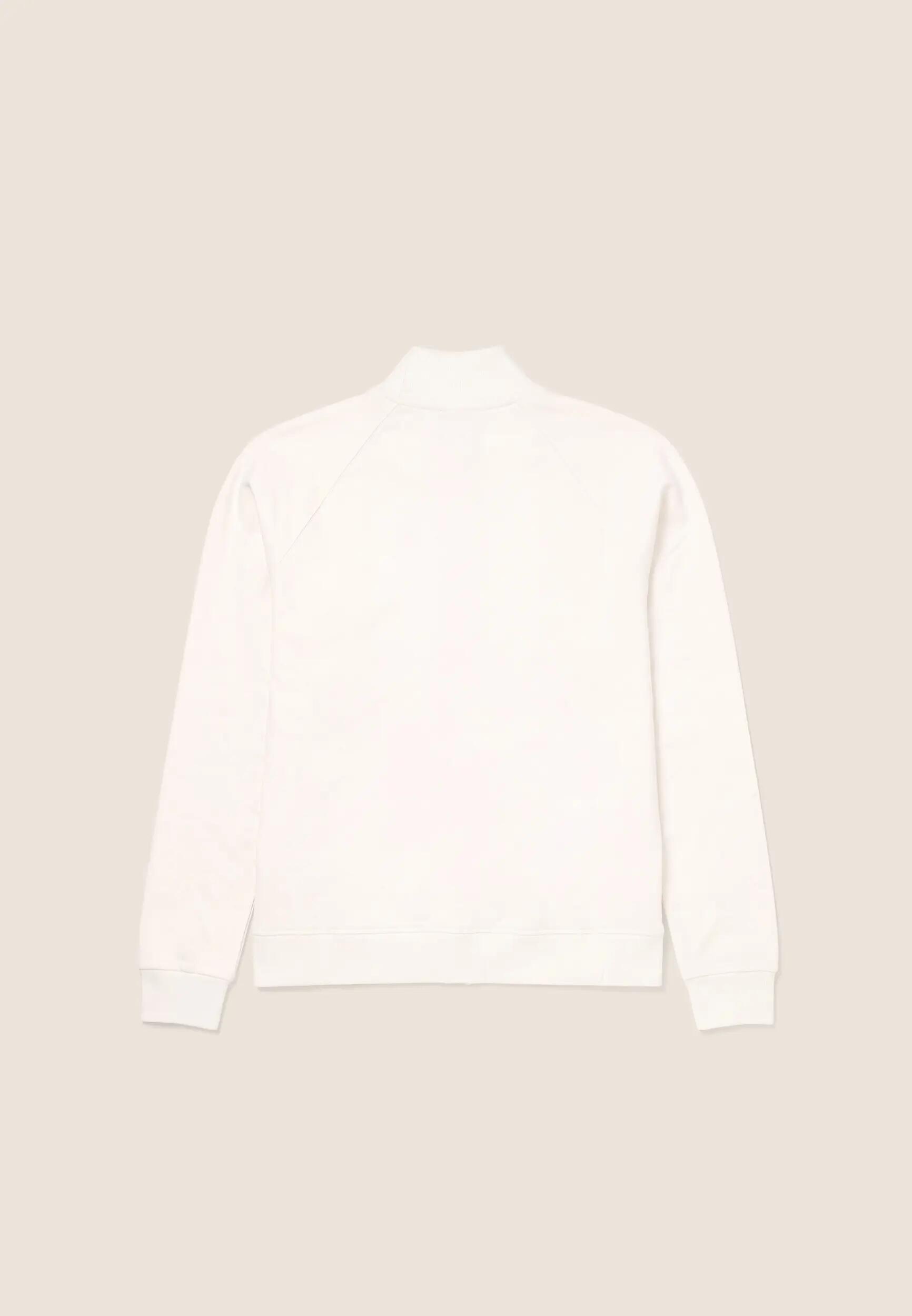 Felpa boxy cropped donna full-zip a collo alto 2/3