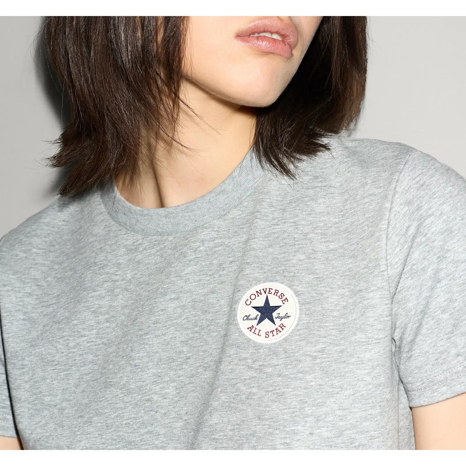 T-shirt Converse Chuck Patch Tee Ombre, Gray, Unisex 4/5