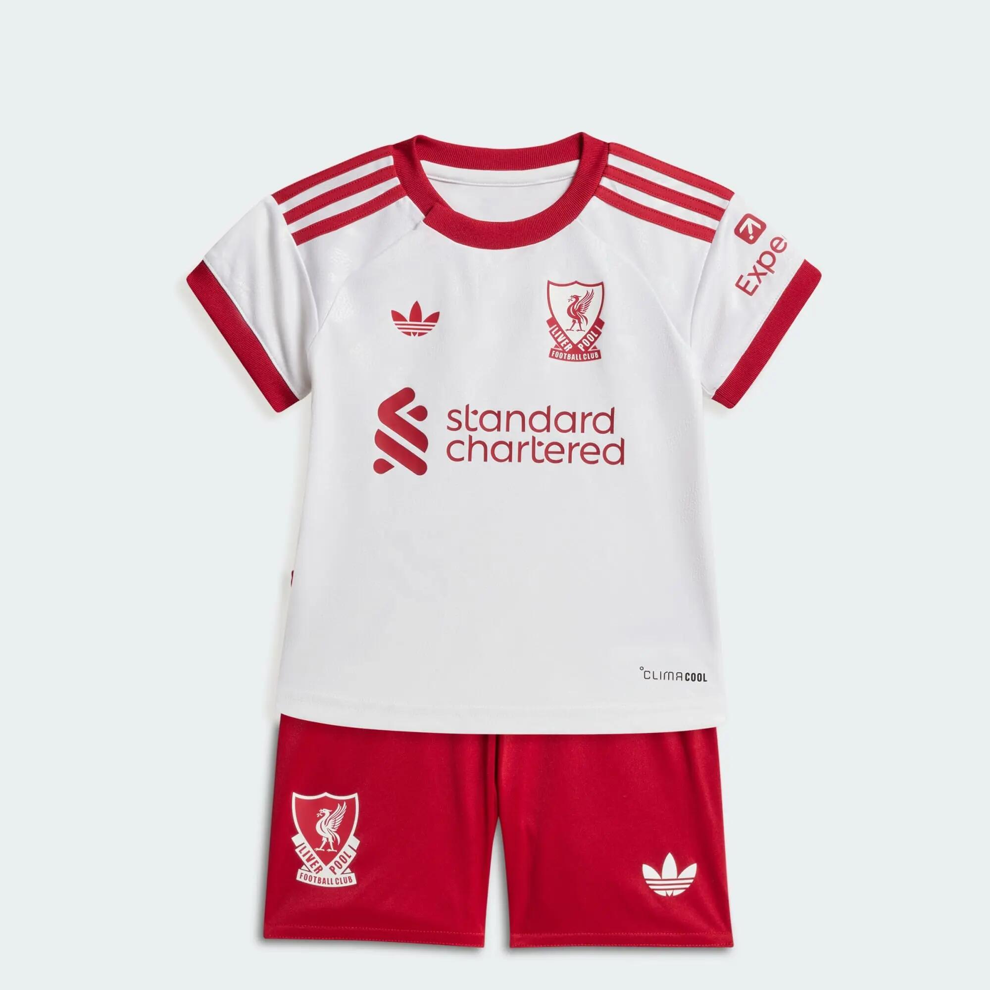 Zestaw wyjazdowy dla niemowląt Liverpool FC 26/27 7/9