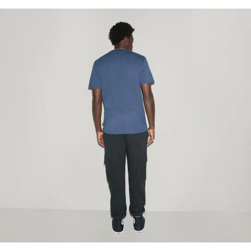 T-shirt Converse Cas Varsity Tee, Blue, Unisex 3/5