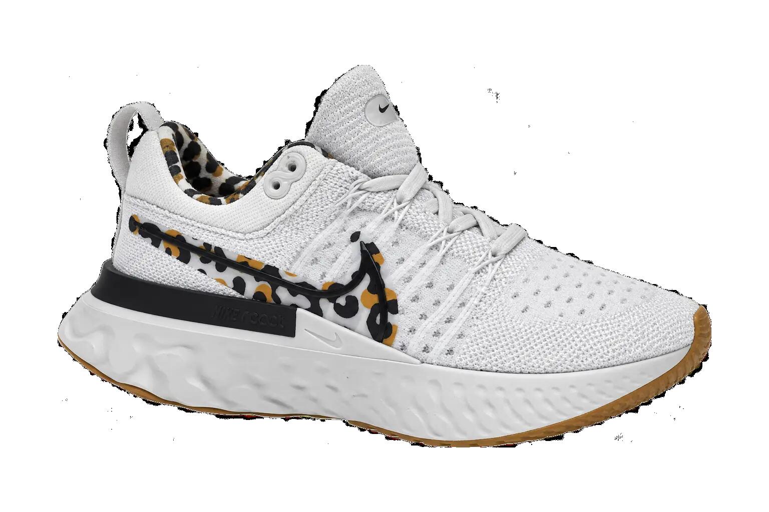 Donna - scarpe da corsa - leopardo - Nike React Infinity Run Flyknit 2 - marrone 1/1