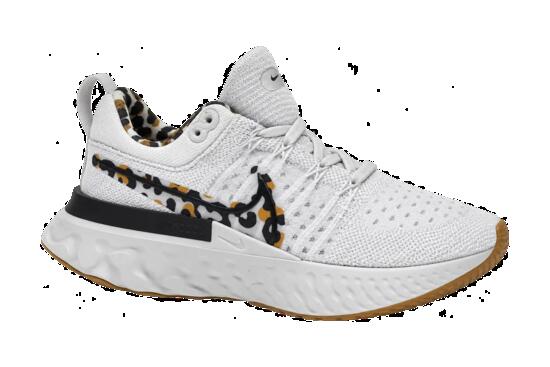 Donna - scarpe da corsa - leopardo - Nike React Infinity Run Flyknit 2 - marrone