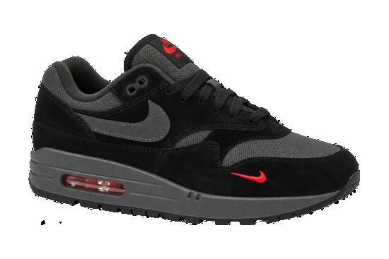 Zapatillas deportivas hombre negro y rojo - Nike Air Max 1