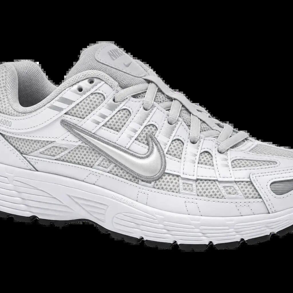 Kinder - Sneaker - Schuhe - Nike P-6000 GS Platinum Tint - grau