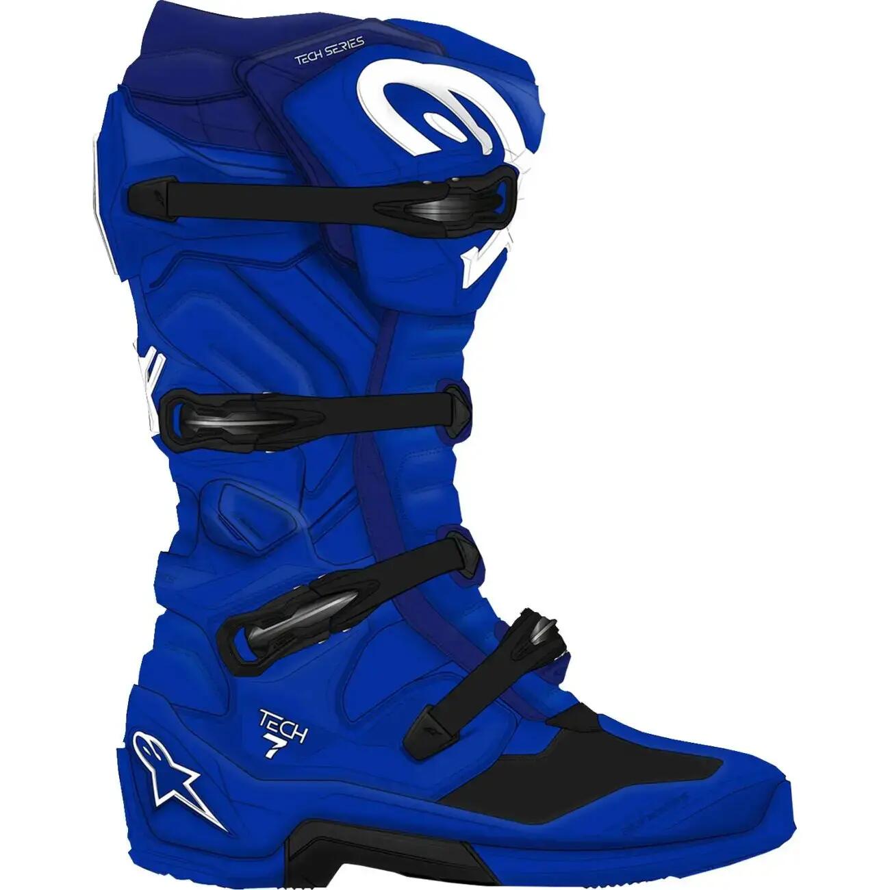 Bottes moto cross Alpinestars Tech 7 2/5