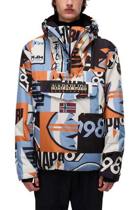 Veste - sport - homme - coupe-vent - Rainforest - orange