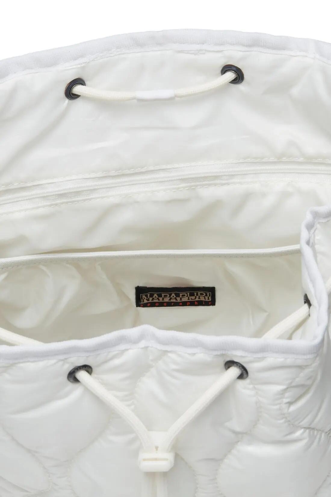 Sac à dos - sportswear - femme - matelassé - Bagne - crème 6/6