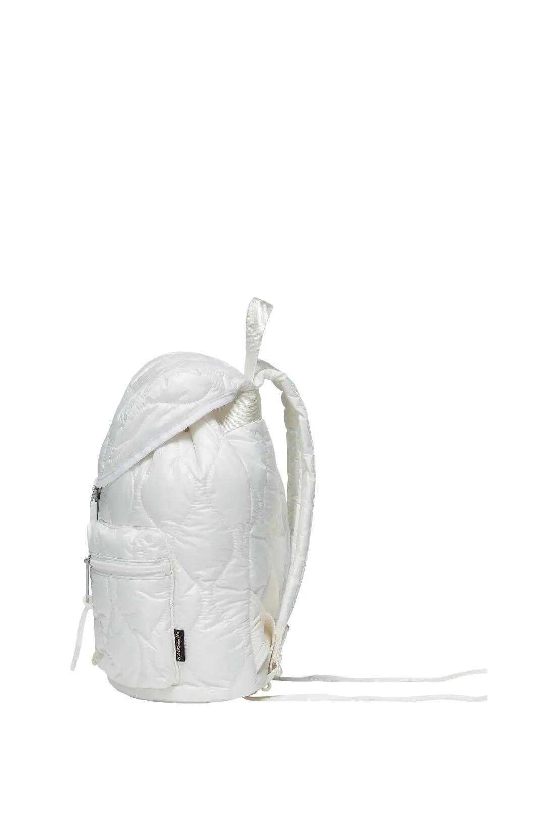 Sac à dos - sportswear - femme - matelassé - Bagne - crème 3/6