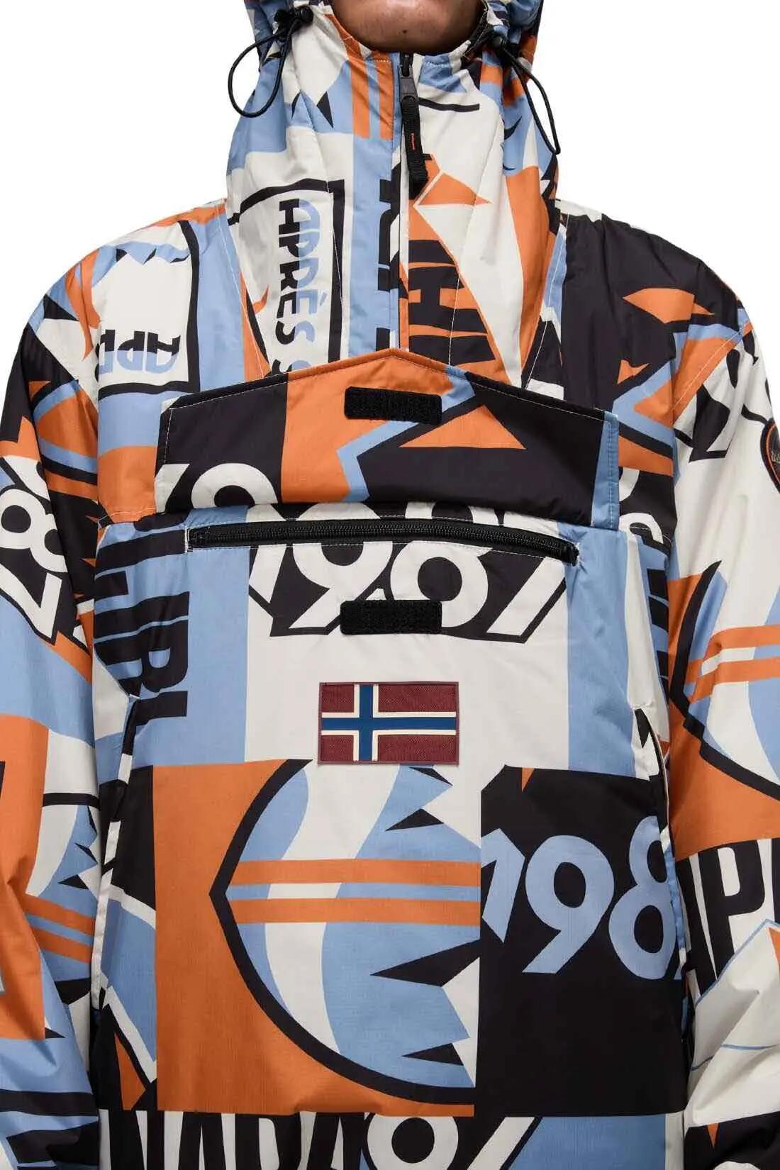 Veste - sport - homme - coupe-vent - Rainforest - orange 4/7