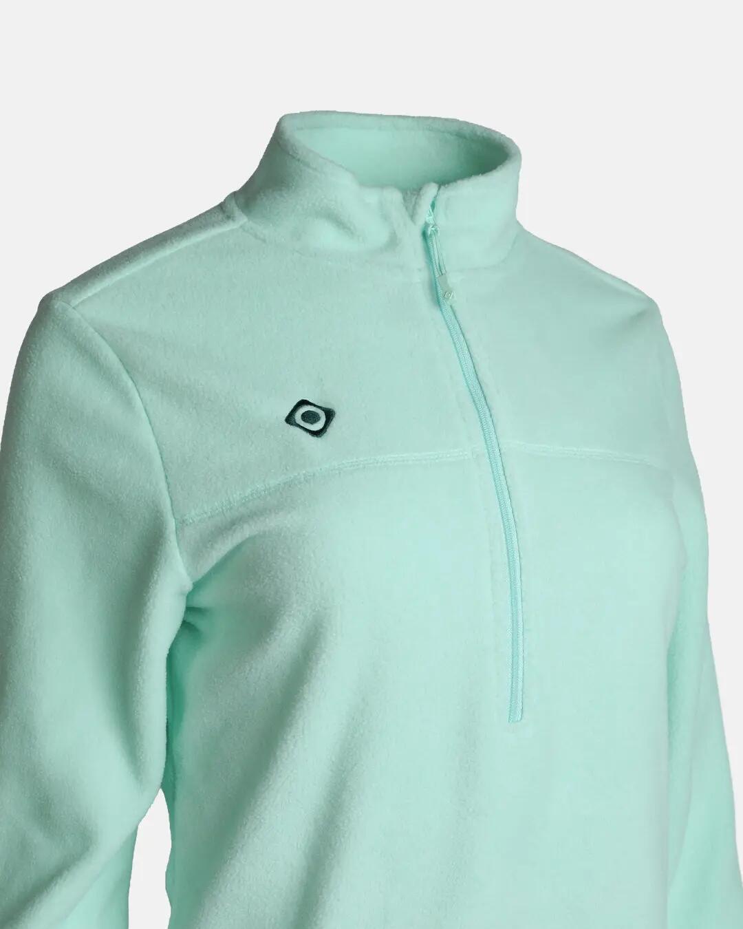 Forro Polar Deportivo Media Cremallera SUTTON W para Mujer de Izas 3/4
