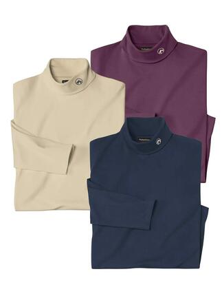 3er-Pack Unterzieh-Pullover