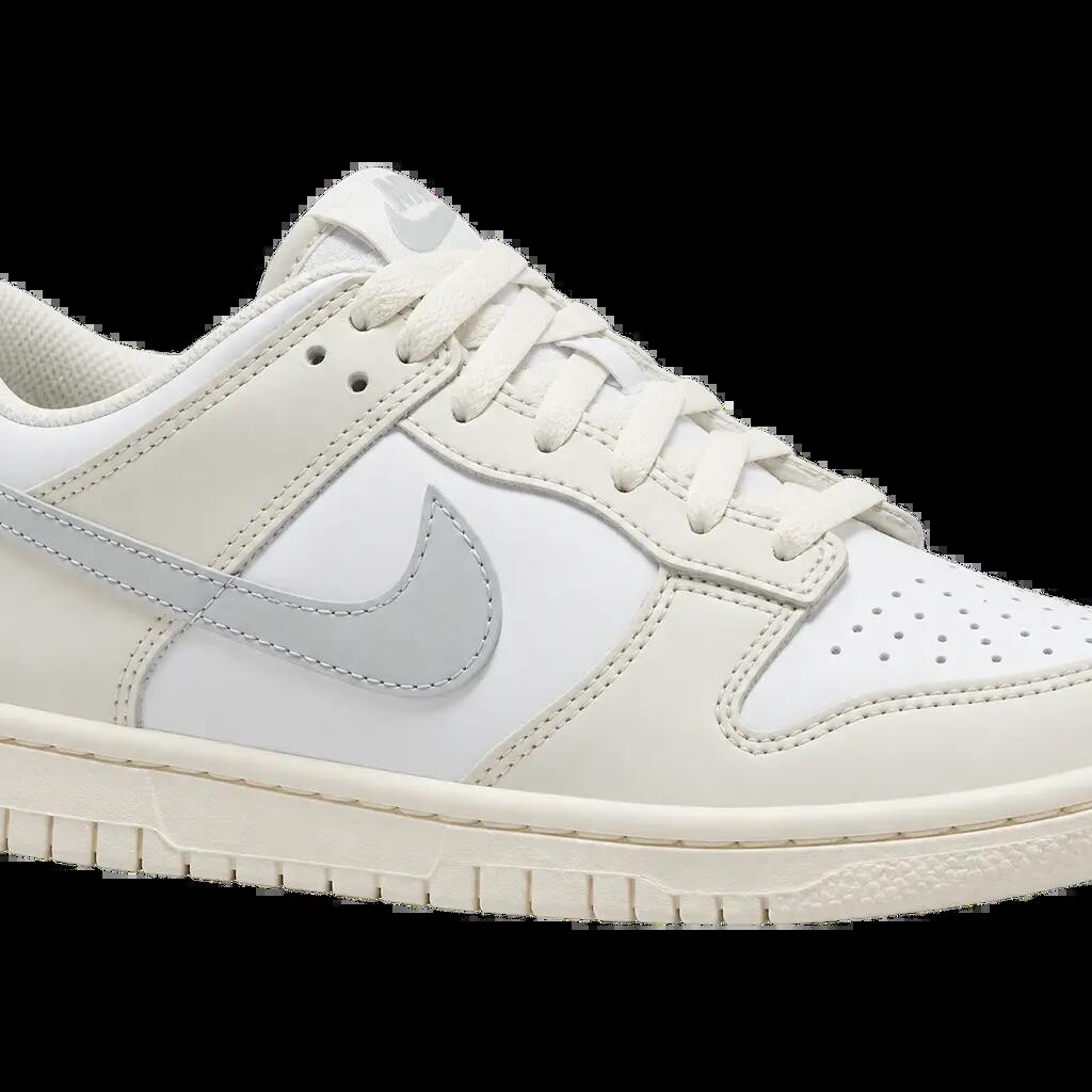 Kinder - Sneaker - Low-Top, schlicht - Nike Dunk Low GS - weiß