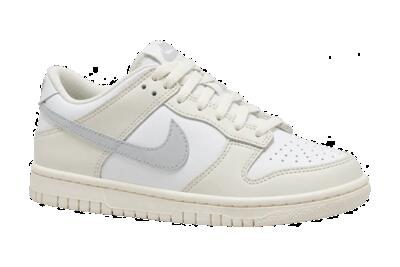 Bambini - Sneaker - Scarpe in pelle - nike dunk low gs - phantom light silver