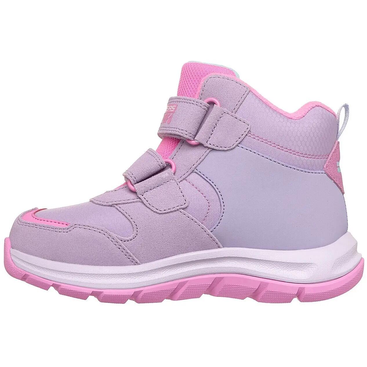Scarpe da ginnastica Skechers Dynamic Trail Snuggle Walks, Viola, Bambini 5/5