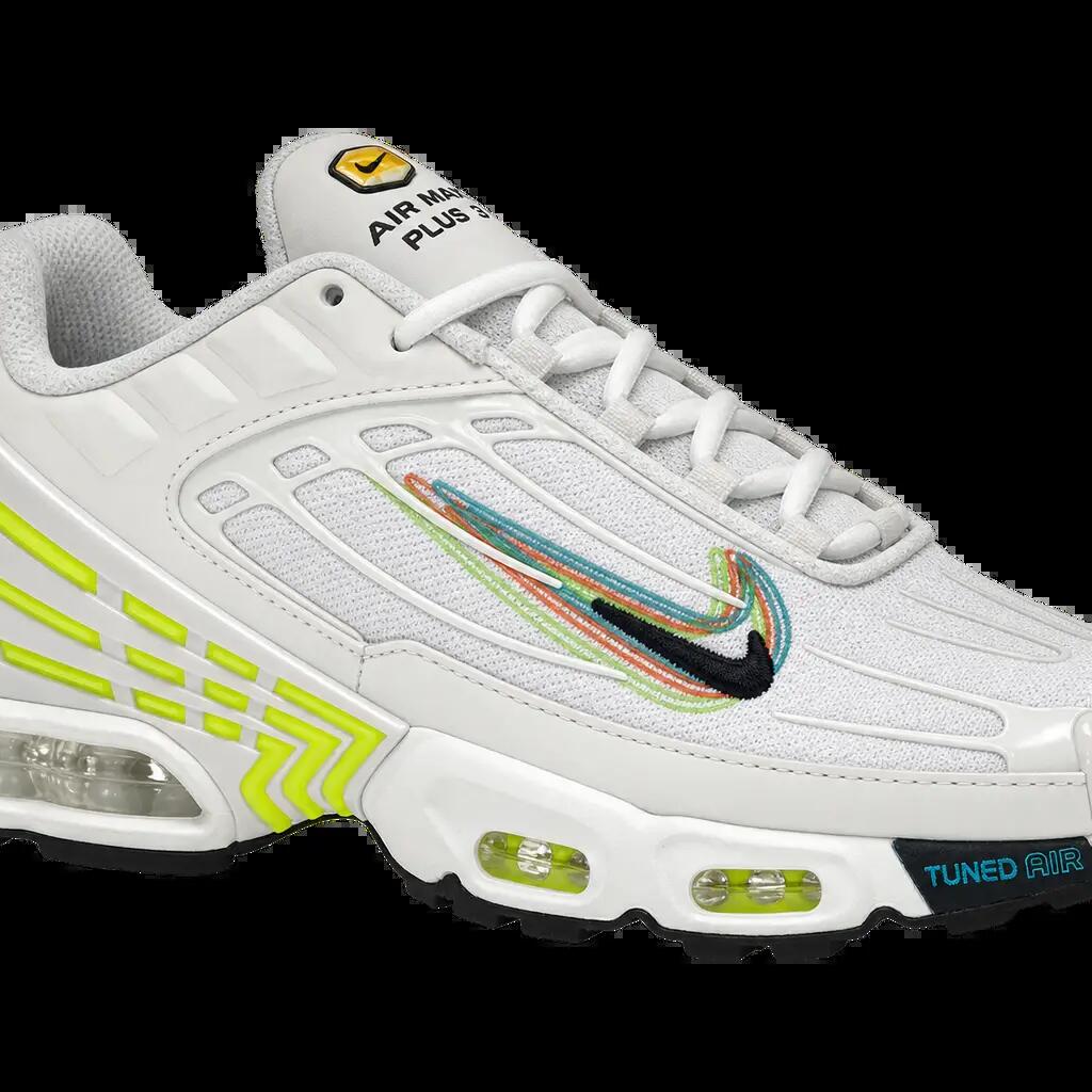 Herren - sport - sneaker - low-top, 3d swoosh - air max plus 3 - weiß