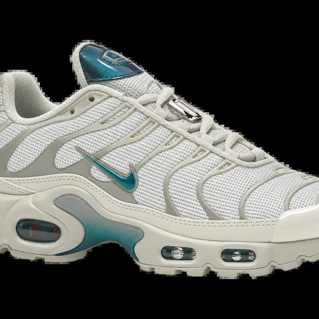Damen - Sneaker - glänzend - Nike Air Max Plus - weiß, Bright Spruce