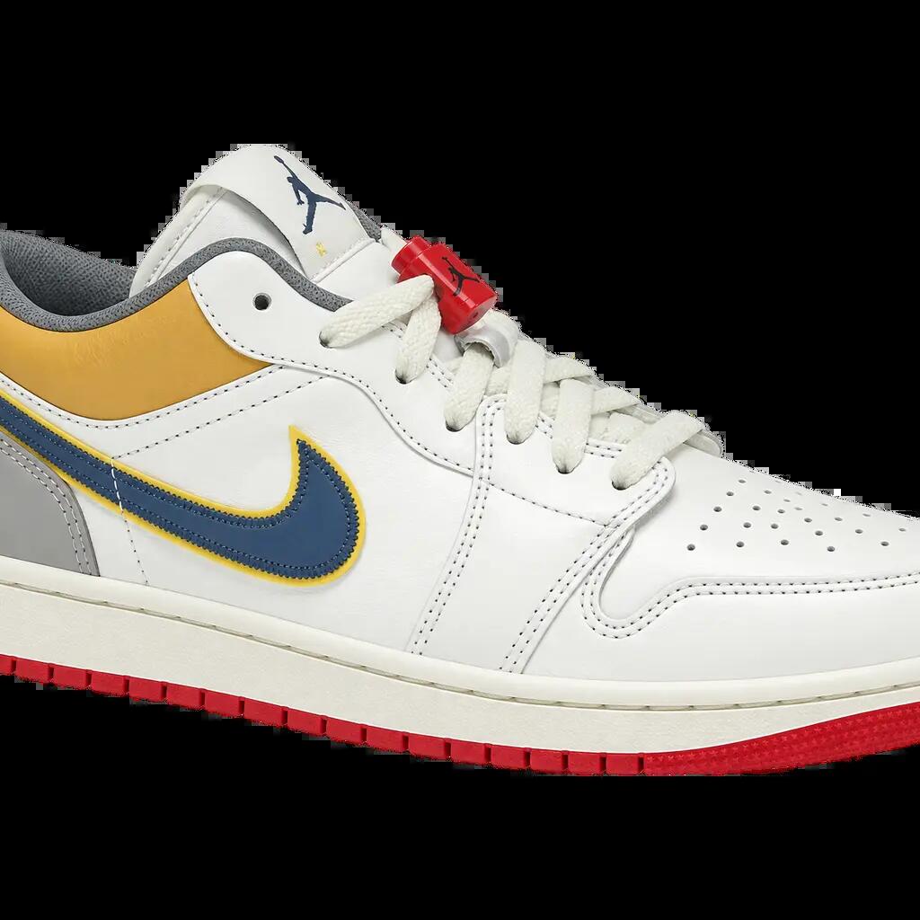 Herren - Sneaker - niedriger Schaft, Premium - Air Jordan 1 Low - weiß