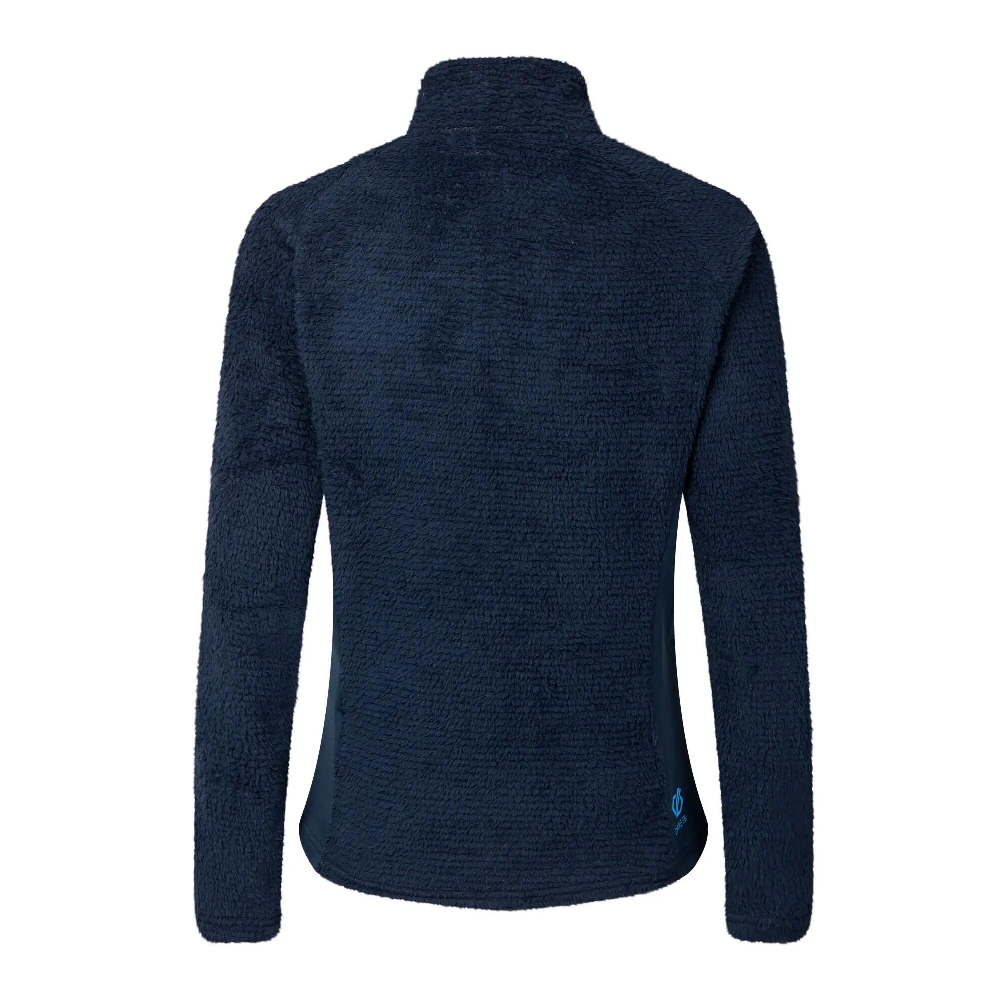 Womens/Ladies Levitate Technical Half Zip Fleece Jacket (Navy) 3/7