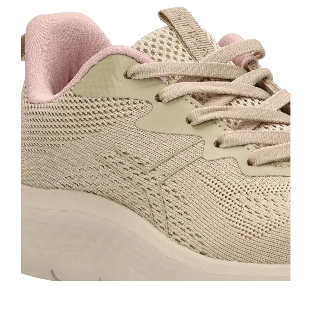 Deportivas Running Mujer Suela Plana - Modelo 50015 Beige 6/6