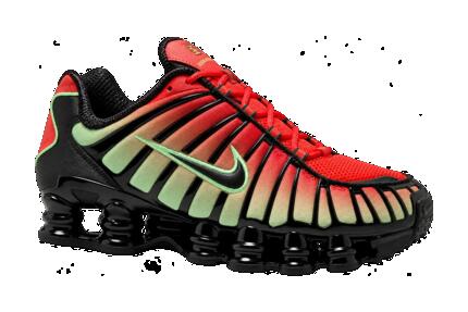 Hombre - zapatillas - degradado - Nike Shox TL Chili Pepper - multicolor