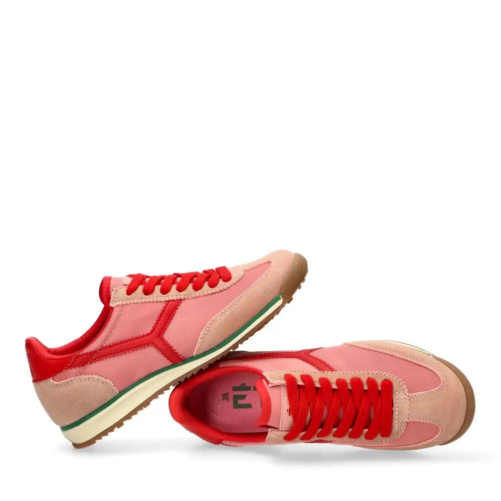 Deportivas Casual Mujer Suela Plana - Modelo 50006 Rosa 5/6