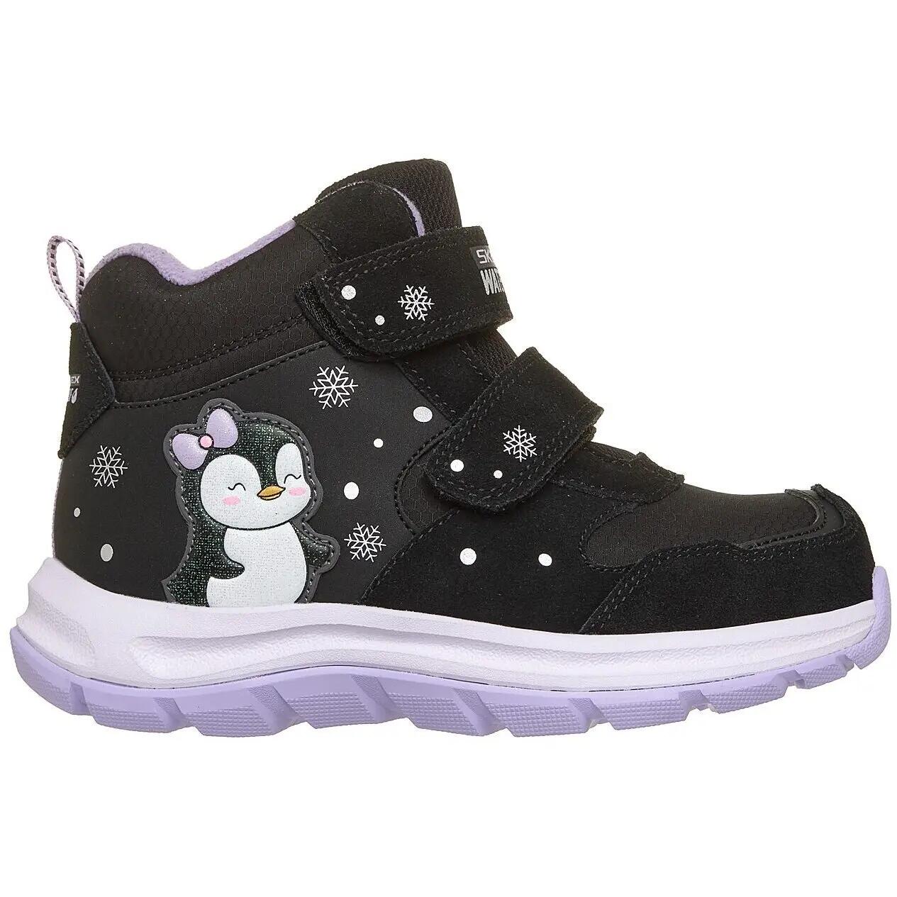 Scarpe da ginnastica Skechers Dynamic Trail Snuggle Walks, Nero, Bambini 3/5