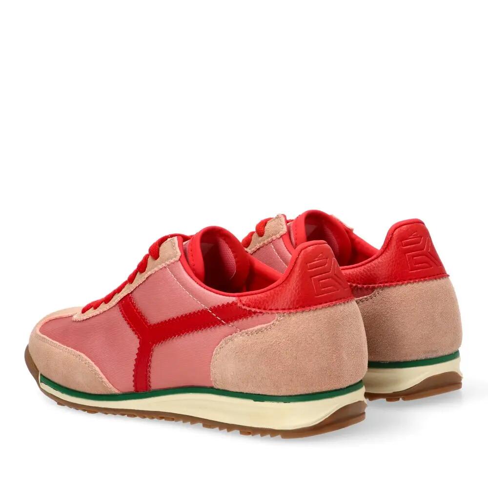 Deportivas Casual Mujer Suela Plana - Modelo 50006 Rosa 4/6