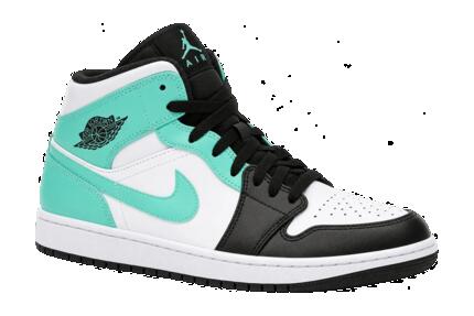 hombre - zapatilla - Air Jordan 1 Mid Tropical Twist - azul