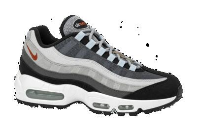 Heren - sneakers - air max 95 - wolfgrijs, ruw oranje